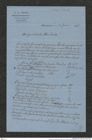 Nachlass Franz Steindachner, Brief von G.A. Frank an Franz Steindachner (30.01.1878), Inv.Nr. 138.01, Seite 1